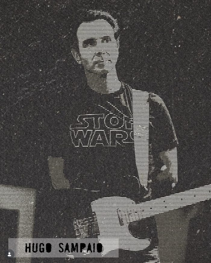 Hugo Sampaio, guitarra dos Lado B